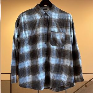 Garage flannel plaid shirt